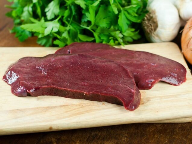 Beef liver for power