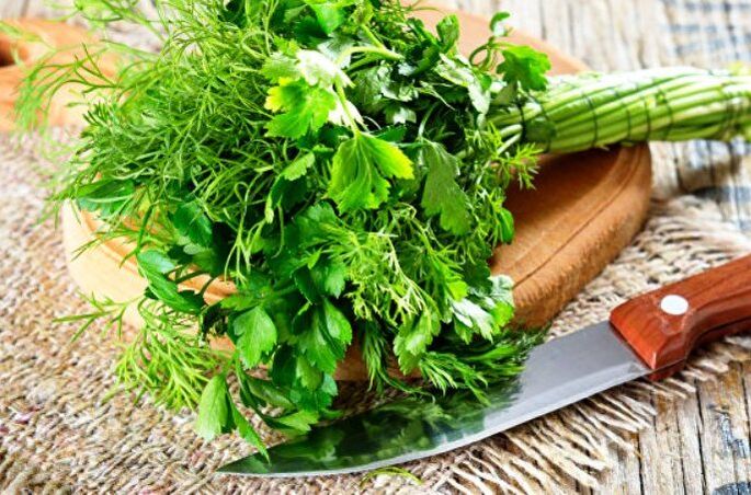 Parsley helps to strengthen male potency