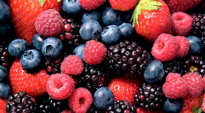 fresh berries to increase power after 60