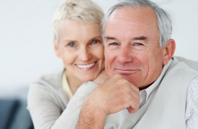 woman and man over 60 years old with increased potency photo 2