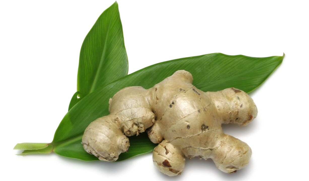 Ginger root for potency